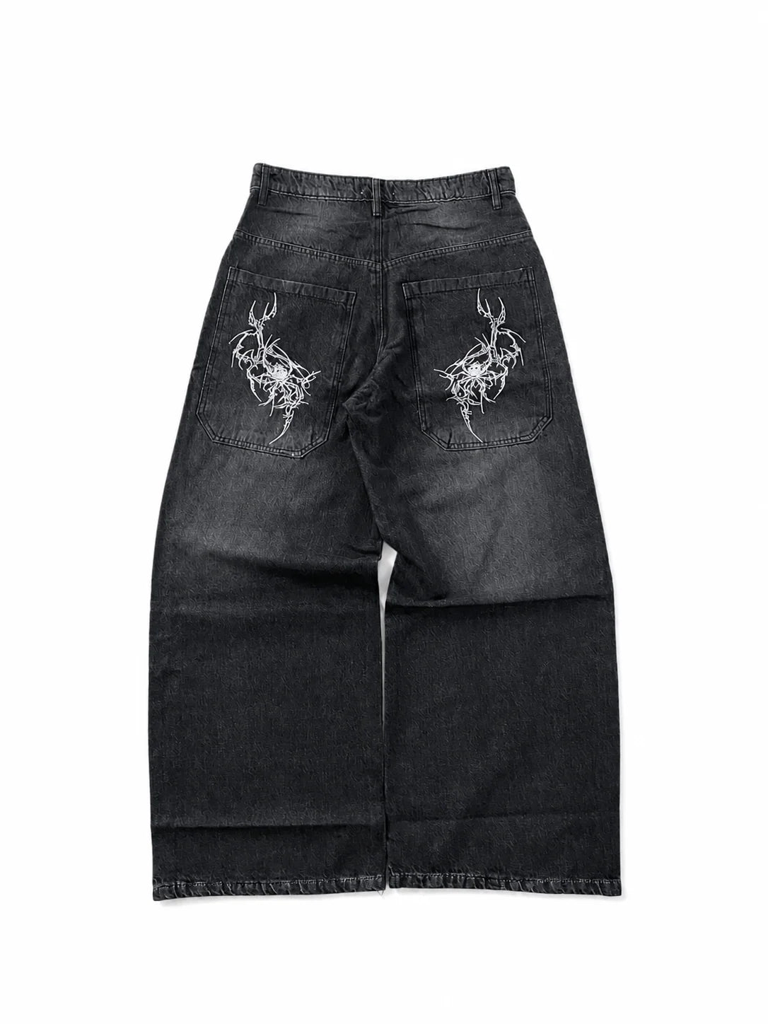 HIPHOP EMBROIDERED JEANS